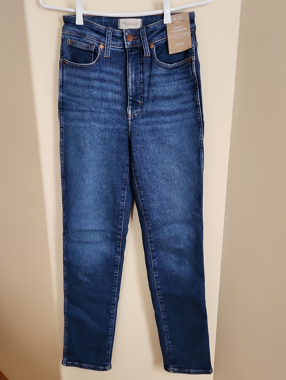 Madewell Curvy Stovepipe 25 Highrise Auraria Wash
